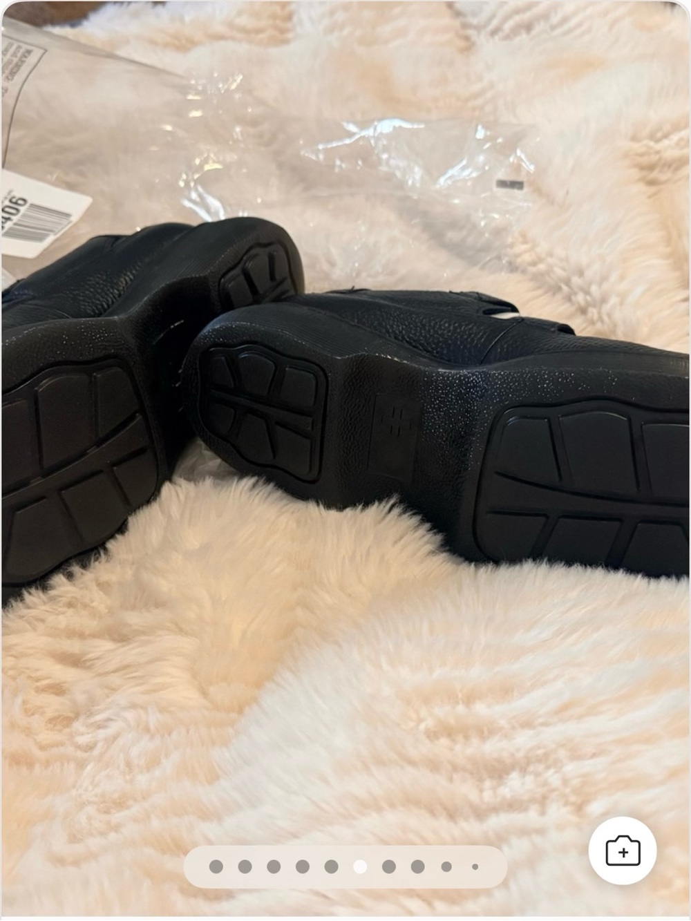 Doc Martins Double Strap Black Mary Jane Platform Leather Sandals - Picture 6 of 12